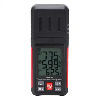 Dijital Sıcaklık Nem Ölçer Yüksek Doğruluk Elektronik Termometre Higrometre Monitör