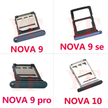 Sım Mikro SD Kart Tepsi İçin Huawei Nova 10 9 Pro 9 SE 11i SIM Kart Konektörü Tutucu adaptörü Yedek Parçalar