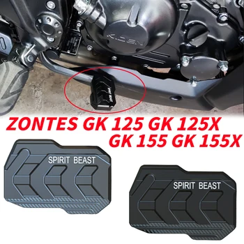 Için Zontes GK 125 155 125X GK125 GK155 GK125X Motosiklet Arka Ayak Fren Kolu Pedalı Ayak Peg Büyütücü Uzatma Aksesuarları