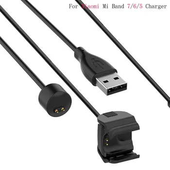 USB şarj aleti Kablosu Xiao mi mi bant 7 6 5 manyetik şarj adaptörü Kablosu Kablosu mi bant 6 5 mi bant 6 Şarj Cihazı