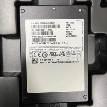 Yeni SSD Samsung PM1643A Kurumsal Sunucu Katı Hal Sürücü MZILT3T8HBLS-00007 3.84 T SAS 2.5