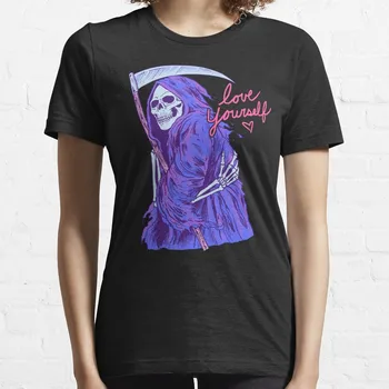 Kendini sev T-Shirt t-shirt kadınlar için grafik tees kadın tee gömlek