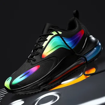 Marka hava yastığı koşu ayakkabıları Erkekler Breathabel Koşu spor ayakkabılar 2023 Tasarım Sneakers erkekler yürüyüş ayakkabısı zapatillas de deporte