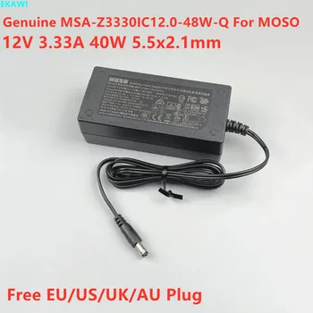 Orijinal MOSO MSA-Z3330IC12.0-48W-Q 12V 3.33 A 40W Anahtarlama Güç Adaptörü Hikvision HU10421-16016A Güç Kaynağı Şarj Cihazı