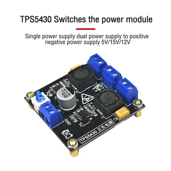 TPS5430 TPS5450 Pozitif Negatif Çift Güç Kaynağı anahtar modülü DC5. 5V-28V için 5V 12V 15V Çıkış Stabilize elektrik panosu