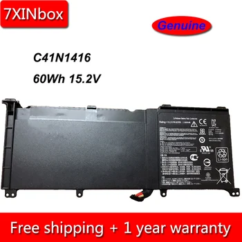7XINbox 60Wh 15.2 V Orijinal C41N1416 dizüstü pil asus için ZenBook Pro G501 G601J UX501VW N501L UX501J Serisi
