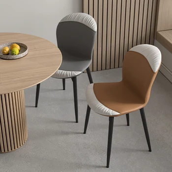 Basit Modern yemek sandalye ışığı Lüks Sandalye Ev Sandalyesi İskandinav yemek masası Sandalye Rahat Sandalye kahve sandalyesi