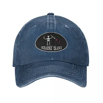 Karasakal Bayrağı Ocracoke Adası beyzbol şapkası balıkçı şapkası Moda Erkek Şapka Kadın