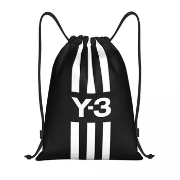 Özel Yohji Yamamoto İpli alışveriş çantası Yoga Sırt Çantaları Erkek Kadın Spor Salonu Sackpack