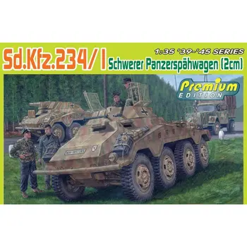 EJDERHA 6879 1/35 Sd.Kfz.234/1 Schwerer Panzerspähwagen [2cm] - Scale Model Kit