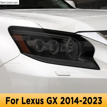 Için Lexus GX 2014-2023 Araba Dış Far Anti-scratch Ön Lamba Tonu TPU koruyucu film Kapak Tamir Aksesuarları Sticker