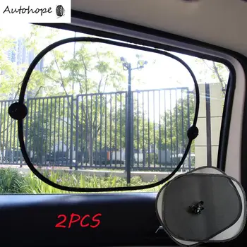 Araba güneş gölge yan pencere tel ağı kapak güneşlik güneşlik ekran ısı yalıtımı UV koruma araba gövde RV seyahat kaynağı