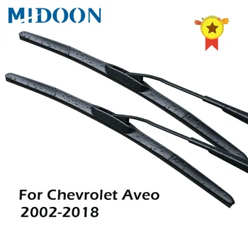 MIDOON Silecek Lastikleri Chevrolet Aveo için Fit Kanca Kolları / Tutam Sekmesi Kolları Model Yılı 1995 ila 2018 2001 02 2003 2004 2005 2006