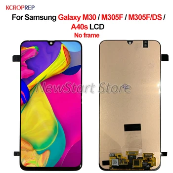 Süper Amoled Samsung Galaxy M30 M305 lcd ekran dokunmatik ekranlı sayısallaştırıcı grup 6.4 