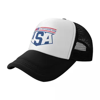 ABD MOTOCROSS takımı RESMİ beyzbol şapkası Şapka Lüks Marka Hood Spor Kapaklar Çocuklar Şapka Şapka Erkek Kadın