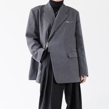 QR40547 Moda erkek Mont ve Ceketler 2023 Pist Lüks ünlü Marka Avrupa Tasarım parti tarzı erkek Giyim