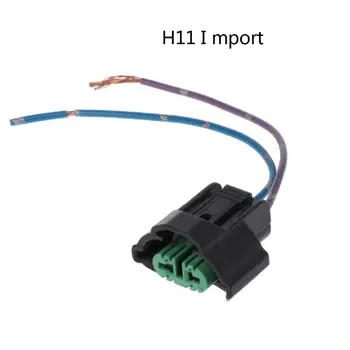 Ithalat H11 Araba Halojen Ampul Soket Güç adaptör fiş bağlayıcı kablolama Kablo Demeti