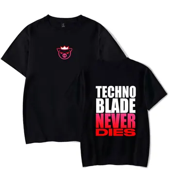 Rıp Technoblade T shirt Harajuku Erkek T-shirt Kısa Kollu Erkek Tişört