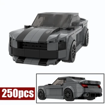 2020 Yeni Pony_GT_8stud Hypercar Süper Araba Yarışı Fit Lepinings Yüksek MOC-56462 Modeli Yapı Taşları çocuk oyuncağı noel hediyesi
