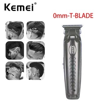 Kemei KM-1579 1578 Saç Kesme 2299 Aynı Stil 0mm Kafa Akülü Saç Kesme Sıfır Boşluk Oyma Profesyonel Elektrikli Makas
