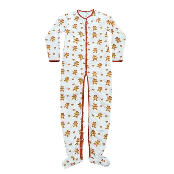 DDLG Yetişkin Onesie Baskılı Ayı Bodysuit Yetişkin Bebek Oneises Uzun Pijama Giysileri Yetişkin Bebek Romper