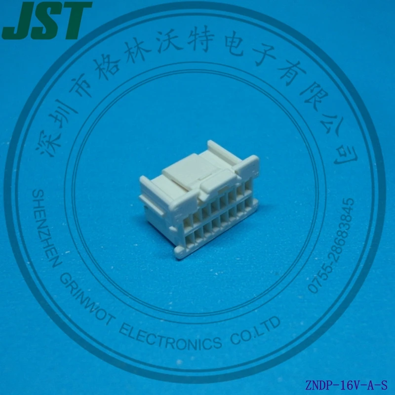 Orijinal Elektronik Bileşenler ve Aksesuarlar, Kıvrım Stili, 1.5 mm Pitch, ZNDP-16V-A-S, JST