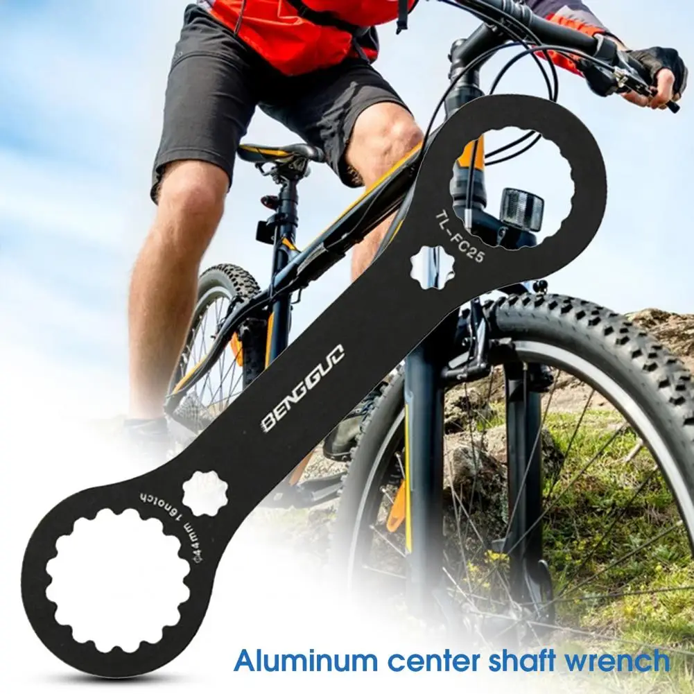 Alaşım Aks BB Anahtarı Bisiklet Aracı Eloksal ısıl işlem yüksek Sertlik Bisiklet Eksen Anahtarı 6061 Alüminyum