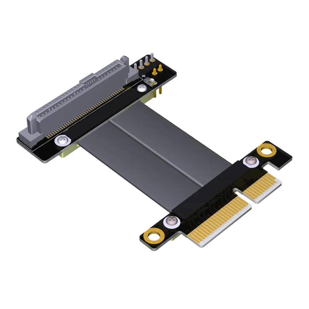 Yükseltici U. 2 Arayüzü U2 PCI-E 3. 0x4 SFF-8639 için NVMe Katı Hal Transferi Uzatma Veri Gen3. 0 Kablosu 4 PCIe 4x için NVME SSD