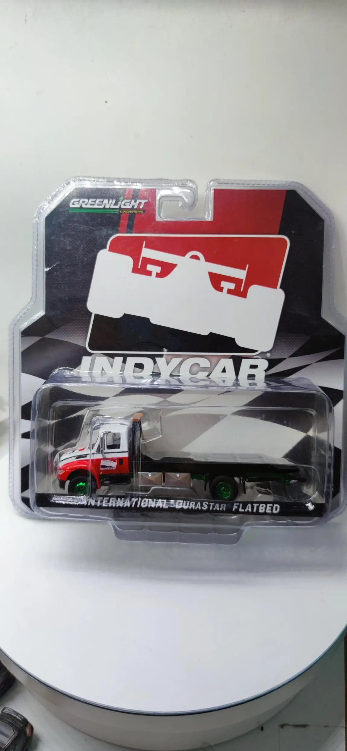 GreenLight 1: 64 2019 Durastar 4400 IndyCar yeşil makine Alaşım model araba Metal oyuncaklar çocuklar için çocuklar diecast hediye