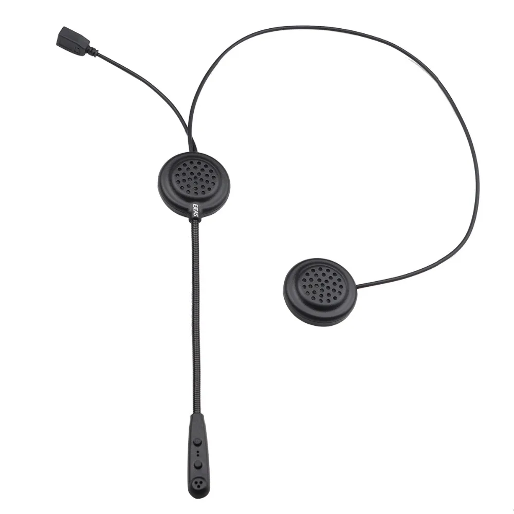 EJEAS E200 300m Bluetooth Kask Kulaklık Moto BT Kulaklık Kablosuz Kayak İletişim İnterkom Olmadan İki Binici İçin