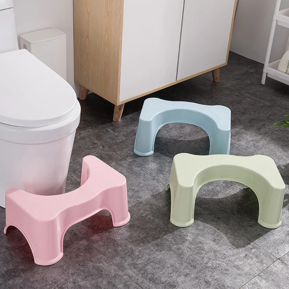 Dışkı kaymaz Tuvalet Adım Dışkı Taşınabilir Squat Dışkı Ev yetişkin kabızlık Banyo Adım Dışkı Banyo Sandalyeleri Mobilya