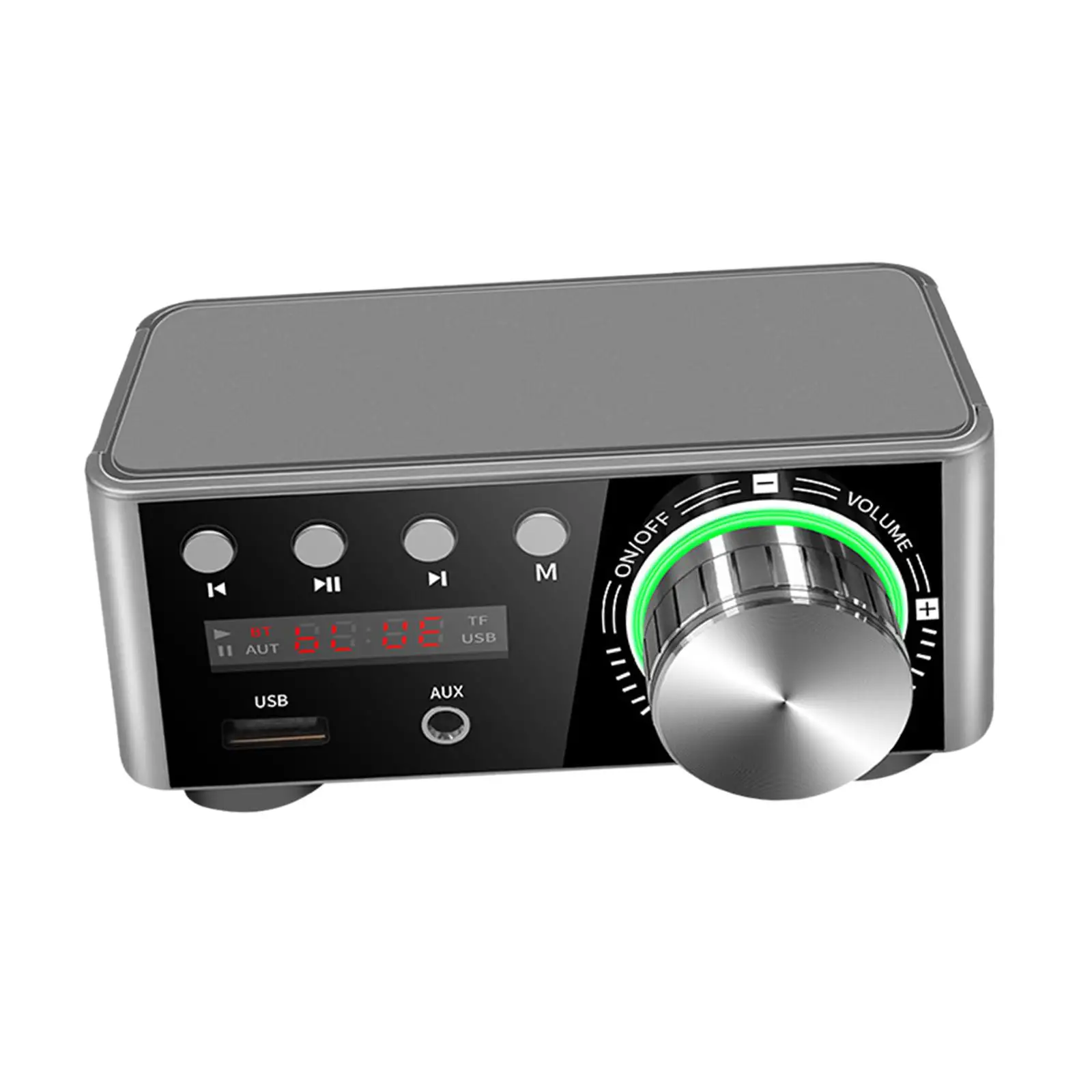 Güç amplifikatörü 50W + 50W Çift Kanallı USB Çalar Mini Dijital Ses Amp TV Ev Sineması Cep Telefonları Ses Sistemi Bilgisayarlar