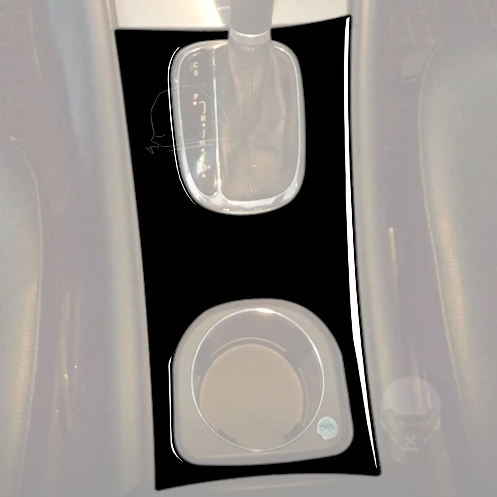 Mercedes-benz C Sınıfı için W203 2005-2007 Piyano Siyah Değiştiren Paneli Surround Araba İç Dekorasyon Aksesuarları Sticker