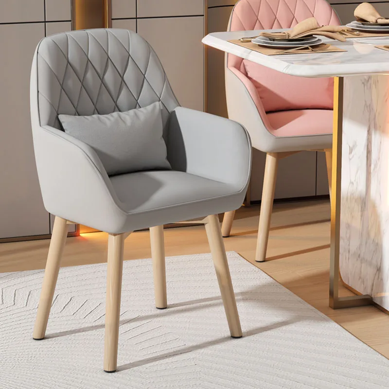 İskandinav Tasarımcı yemek sandalyeleri Modern Avrupa Su Geçirmez Ultralight yemek sandalyeleri Modern Lüks Yan Masa Ev Mobilyaları