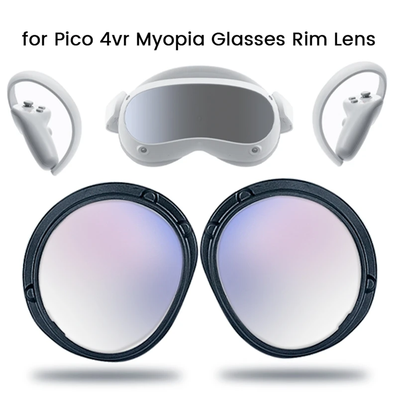 PİCO 4 Miyopi Gözlük Çerçevesi VR Manyetik Emme Enjeksiyon Çerçevesi İle Donatılmış Pico4 Miyopi lens adaptörü