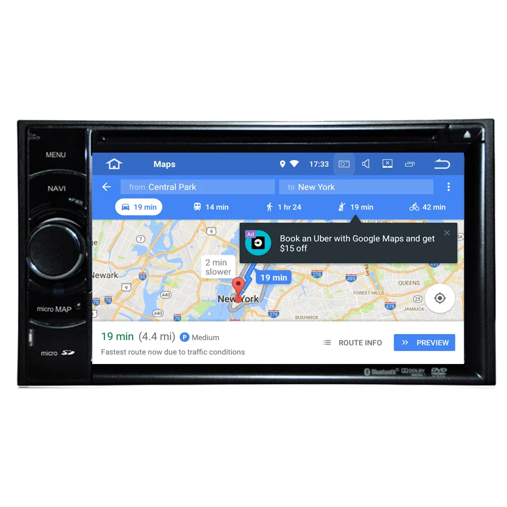 Android 8.0 Evrensel 2Din 6.2 İnç Dokunmatik Ekran Araba Radyo Stereo Automotivo DVD GPS Navigasyon Medya Autoradio Kafa Ünitesi S200