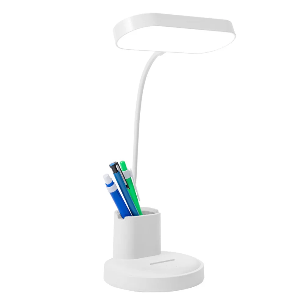 LED masa lambası Dokunmatik Karartma çocuk masa okuma lambası İle kalemlik Renk Eşleştirme için Yazılı Masa Yatak Odası Ofis Lambaları