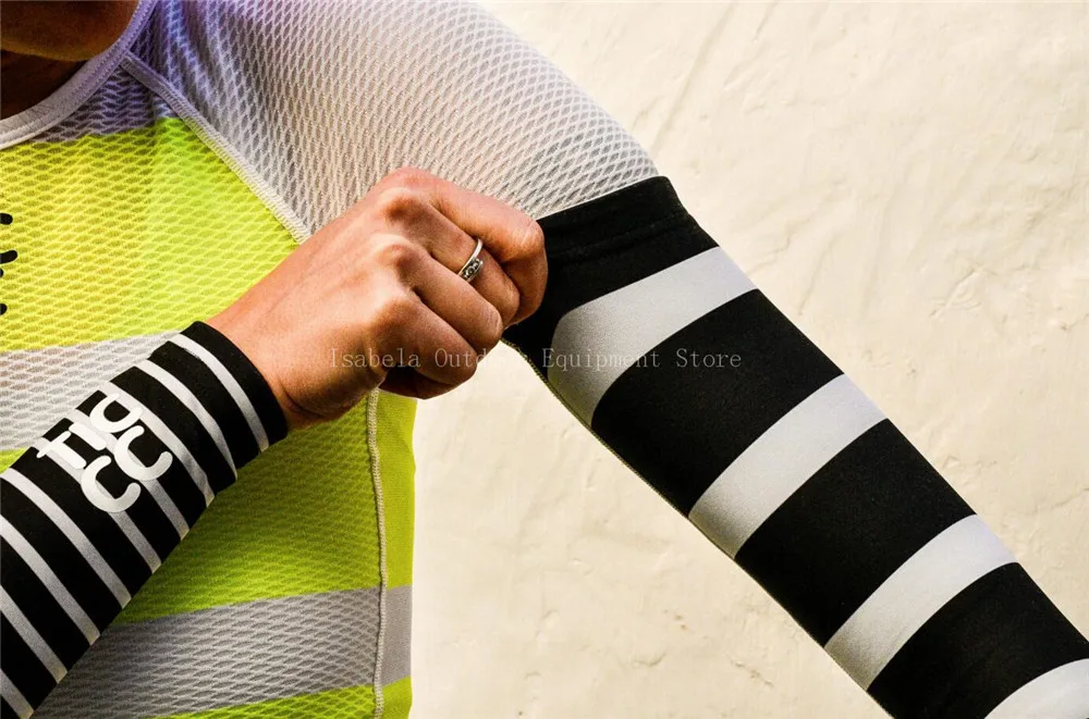 BİK bisiklet kol ısıtıcıları nefes Hızlı kuru UV koruma Koşu kol kollu Basketbol dirsek pedi spor spor kol muhafızları