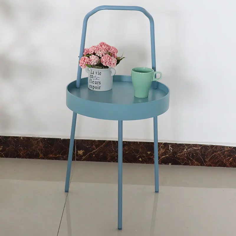 Iskandinav Lüks Kahve Masaları Kanepeler Tasarım Modern Minimalist Kahve Masaları Yuvarlak Muebles Para El Hogar yatak odası mobilyası WZ50CT
