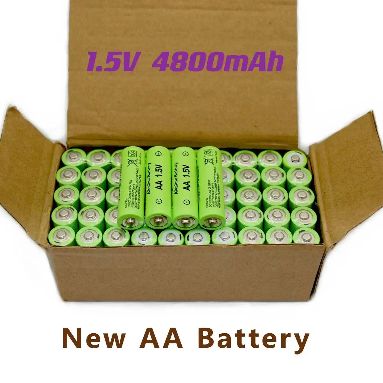 100%.Orijinal. Yeniden şarj edilebilir. Nİ-MH.baterías recargables. 1,5 V. AA4800mAh.Para el control remoto. Juguetes. Iluminación exterior....