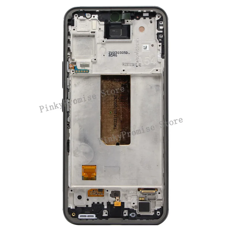 Orijinal Süper AMOLED Samsung Galaxy A54 5G A546B LCD ekran dokunmatik ekranlı sayısallaştırıcı grup Samsung A546E A546U LCD