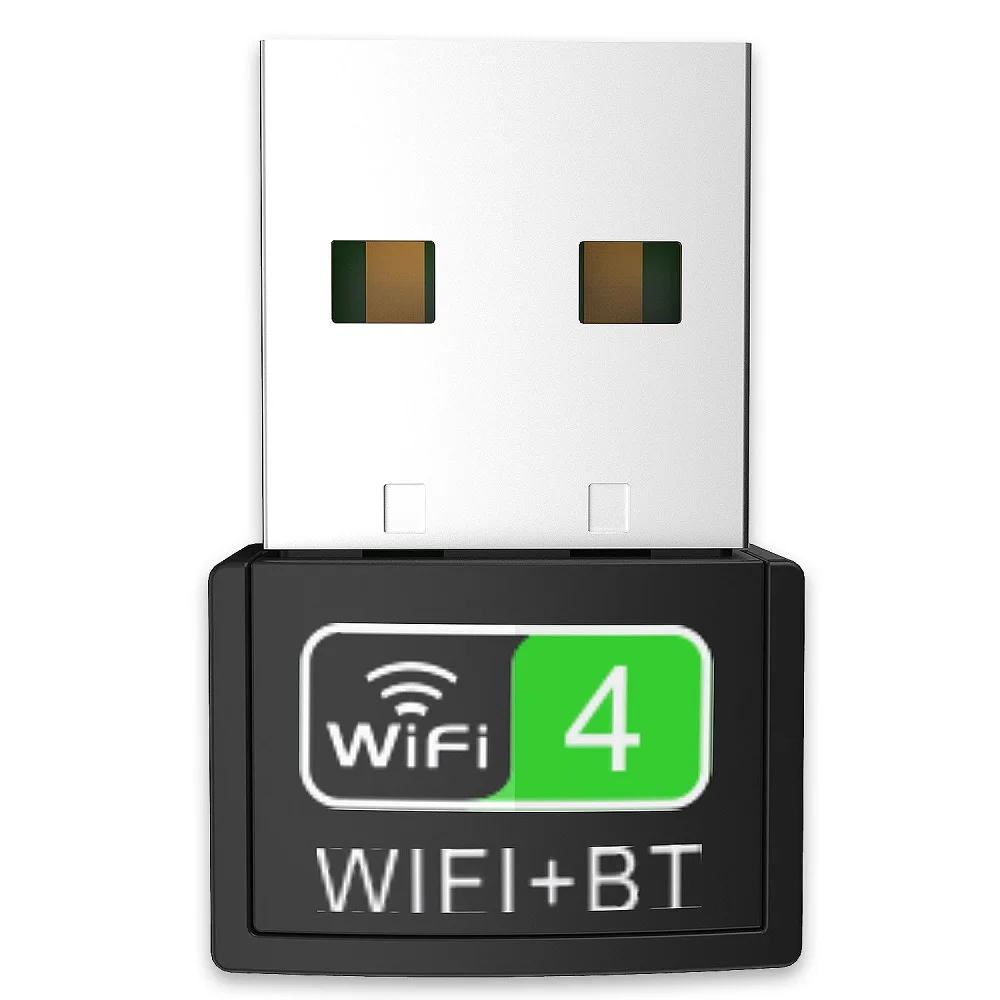 USB WiFi Bluetooth uyumlu Adaptör 150Mbps Çift Bant 2.4 Ghz Kablosuz Harici Alıcı Mini wifi güvenlik cihazı için PC / Dizüstü Bilgisayar