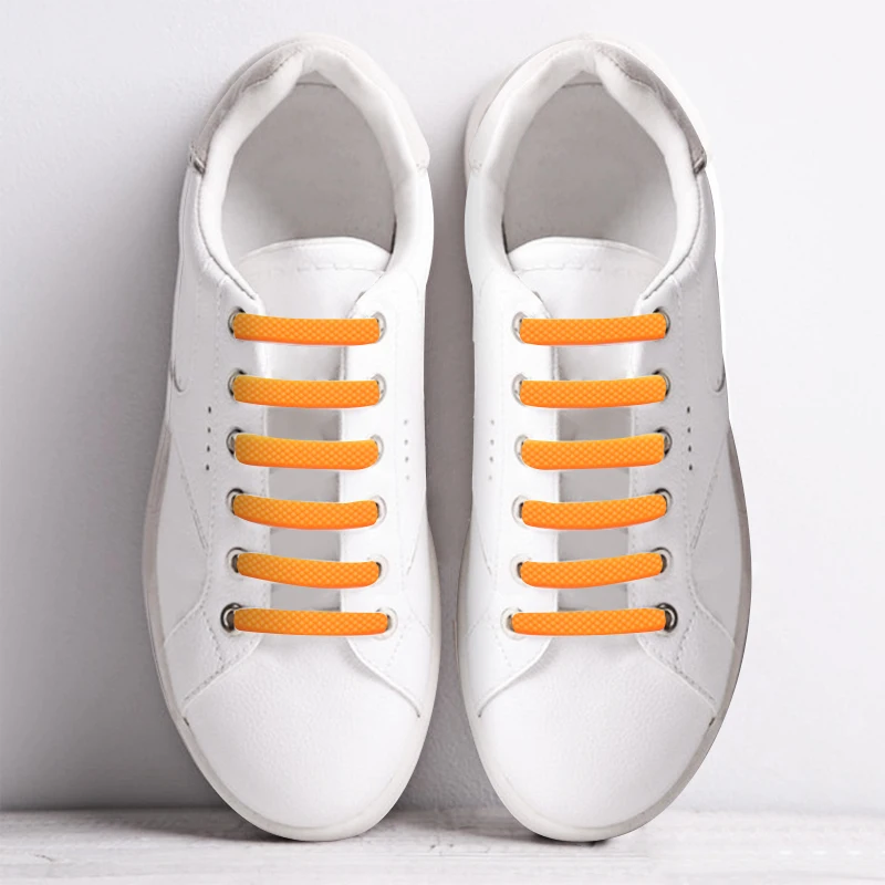 Silikon Elastik Ayakabı Özel Hiçbir Kravat Ayakkabı Bağı Bağlama Çocuklar Yetişkin Sneakers Hızlı Ayakkabı Dantel Yaratıcı Tembel Kauçuk Lace16pcs / lot