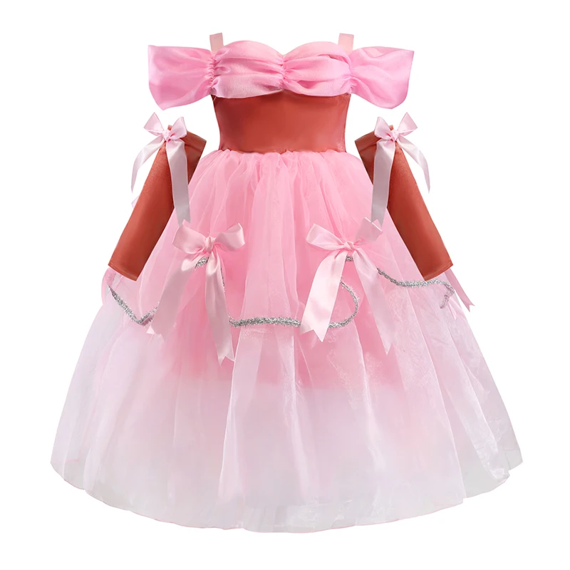 Yaz Bebek Kız Prenses Parti Elbiseler Çocuk Şifon Elbise Çocuk Giysileri Çocuk Giyim Cadılar Bayramı Noel Kostüm