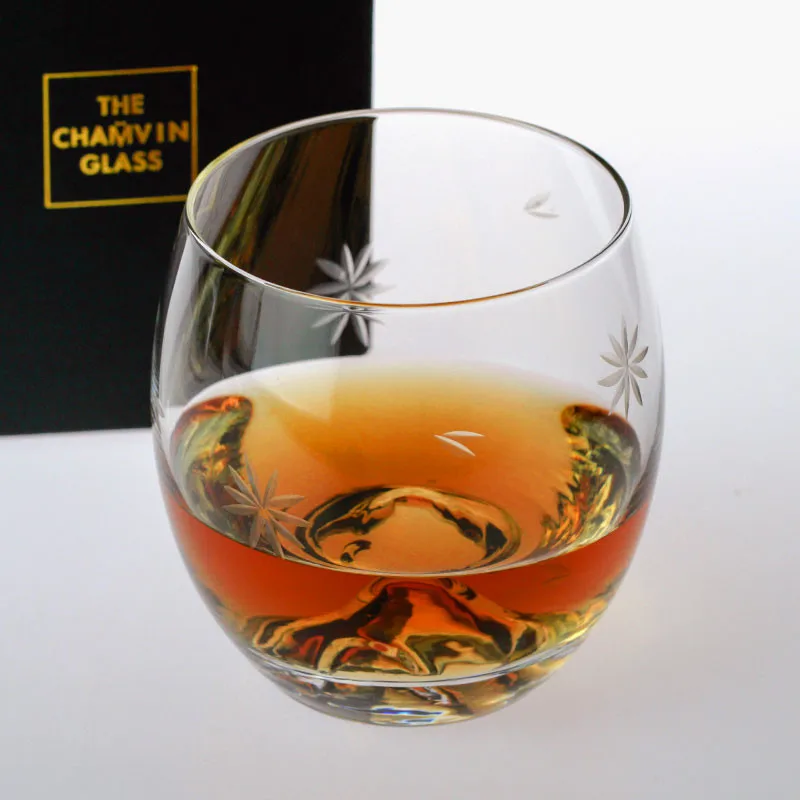 Buz Çiçek Tasarım Şeffaf Kurşunsuz kristal viski bardağı El Yapımı şarap sürahisi Bar için Yaratıcı Brendi Rom Likör Bira Vaso Bardak