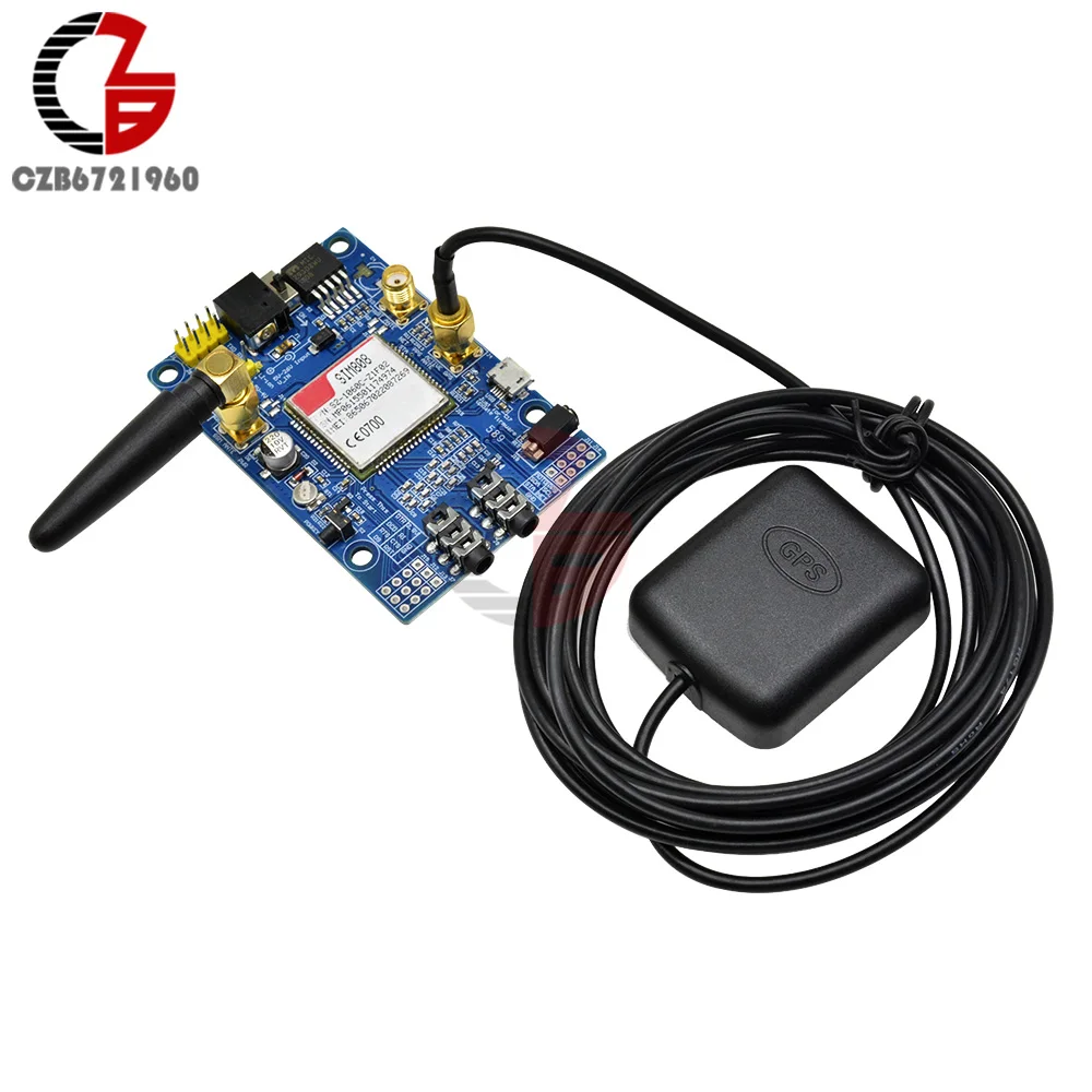 SIM808 GSM GPRS GPS Geliştirme Kurulu SMA GPS Anten ile STM32 STC12 STC15 STC89 Bluetooth USB TTL Değiştirin SIM908 Arduino için