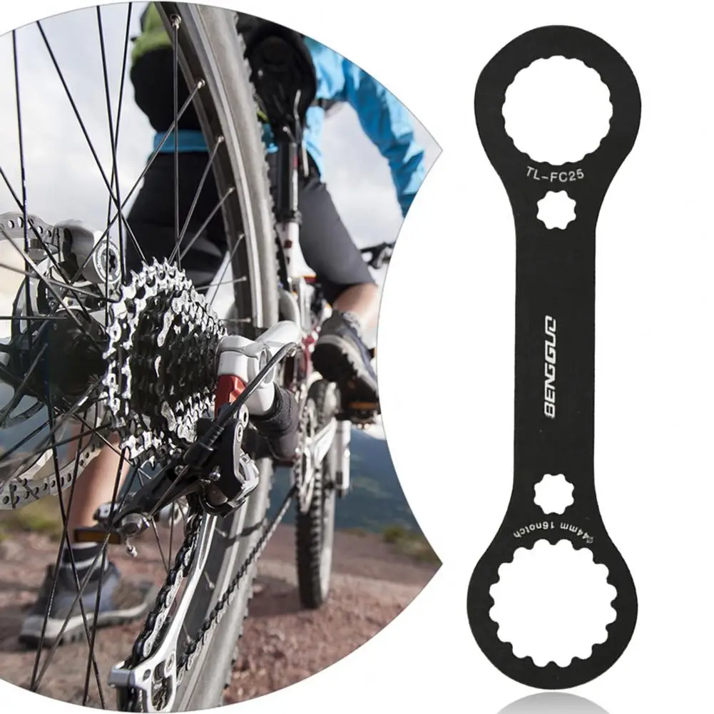 Alaşım Aks BB Anahtarı Bisiklet Aracı Eloksal ısıl işlem yüksek Sertlik Bisiklet Eksen Anahtarı 6061 Alüminyum
