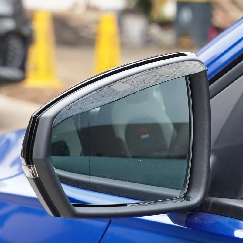 Araba-styling BMW 1 Serisi İçin F40 2020-Present Karbon Fiber dikiz aynası Kaş Yağmur Kalkanı Anti-yağmur kılıfı Sticker Aksesuar