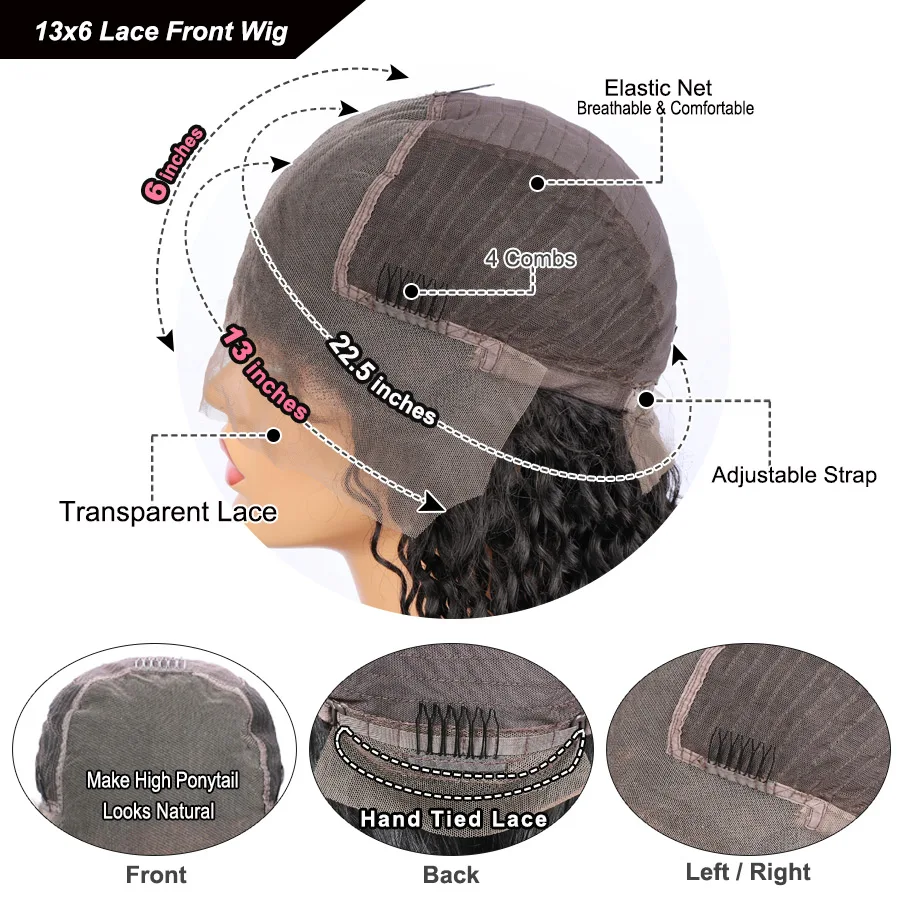 Vurgulamak peruk insan saçı sırma ön peruk Vücut Dalga İnsan Saçı Peruk Tutkalsız HD Şeffaf 360 Dantel ön Peruk Ön Koparıp