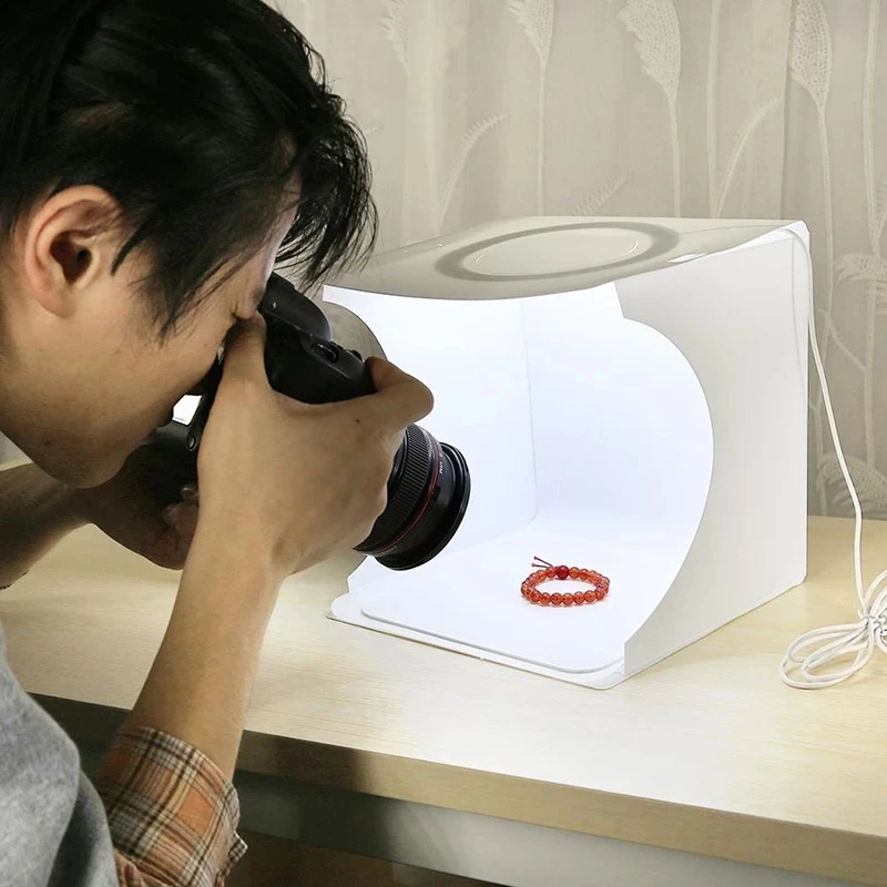 40cm Fotoğraf Akrilik Yansıtıcı Ekran Masa Arka Plan Kurulu Masaüstü fotoğrafçılığı İçin Siyah Beyaz Çift Taraflı
